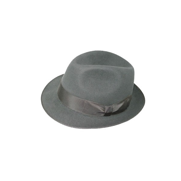 Chapeau petit bord style blues brothers