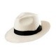 chapeau style borsalino blanc