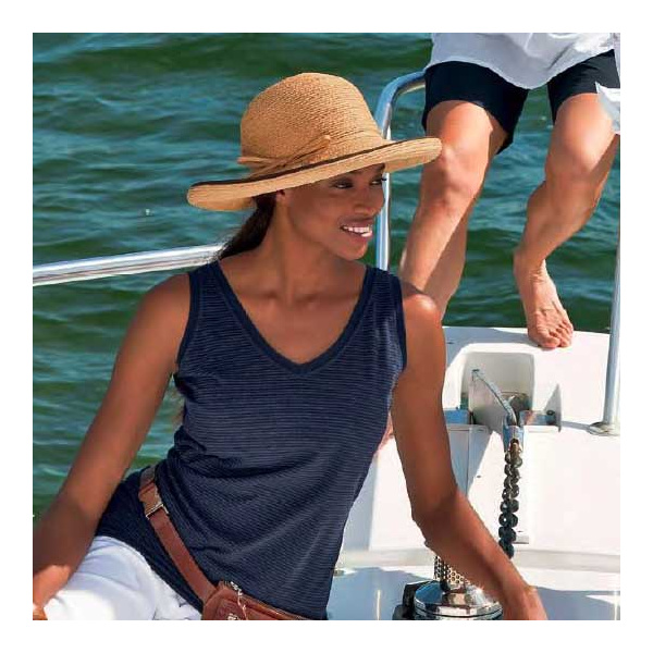R8 raphia tilley hat