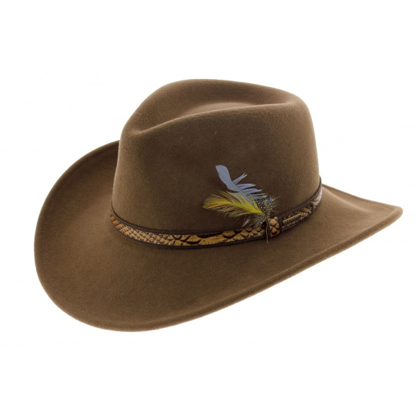 Chapeau Chalco Marron vitafelt - Stetson