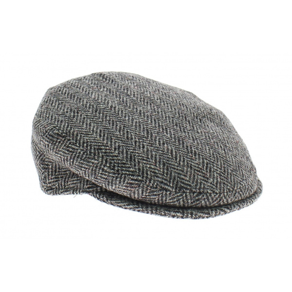 Casquette Harris Tweed Gris - Flechet