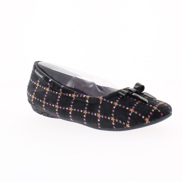 Ballerines talon velours