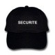 Casquette SECURITE