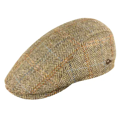 Casquette Plate Jackson cache-oreilles Laine Beige - Göttmann