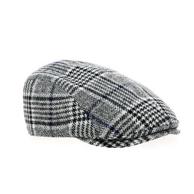 Casquette a carreaux gris Cache-Oreilles Jackson Gore Tex - Gottmann