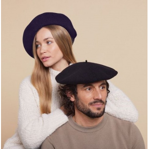 Béret Campan Noir 10.5 Pouces - Héritage par Laulhère