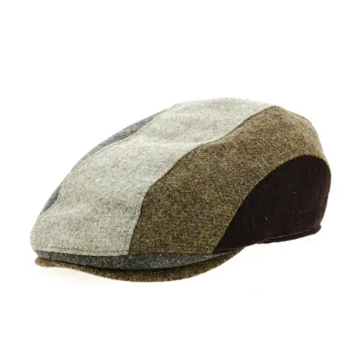 Baxter Cap with Ear Flaps Baxter Brown Beige Wool - Gottmann ref 20659 Traclet hat shop