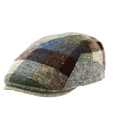 Casquette Bombée Daytona Patchwork Beige - Gottmann
