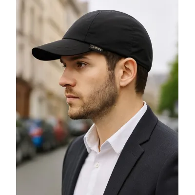 Casquette Baseball Gore-Tex Noire - Göttmann