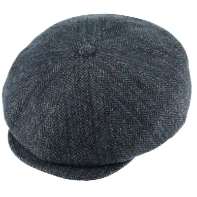 Casquette Irlandaise Andria Laine Vierge Marine - Traclet