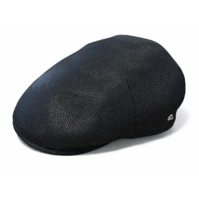Casquette Bombée Haywood Effet Cuir Noire - Göttmann