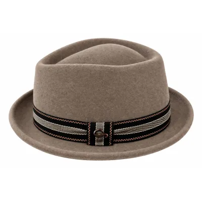 Chapeau Player Diamond Feutre Beige - Gottmann