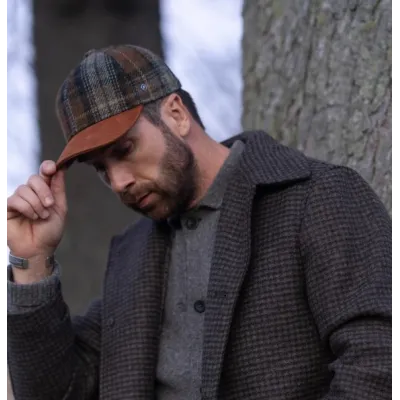 Casquette Baseball Vosges Harris Tweed - Flechet