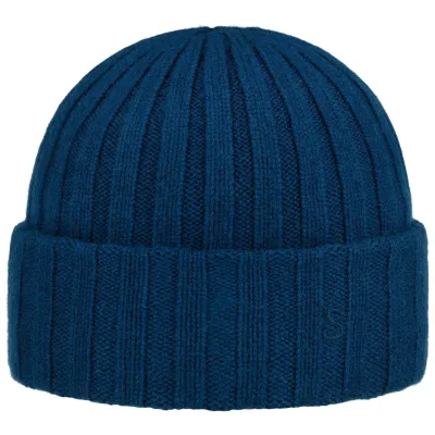 Surth Surth Deep Blue Beanie - Stetson Reference: 24676| Traclet Hat Shop