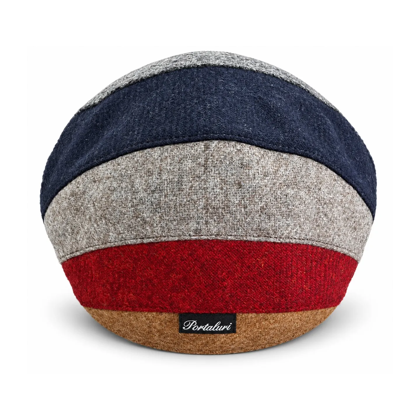 Casquette Plate Galway Patchwork Laine Vierge Multicolor - Traclet réf 24708 chapellerie traclet