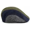 Connemara Multicolored Patchwork Virgin Wool Flat Cap – Traclet | Ref: 24709 | Traclet Hat Shop