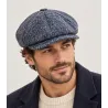 Limerick Virgin Wool Tweed Irish Cap - Traclet | Ref: 24711 | Traclet Hat Shop