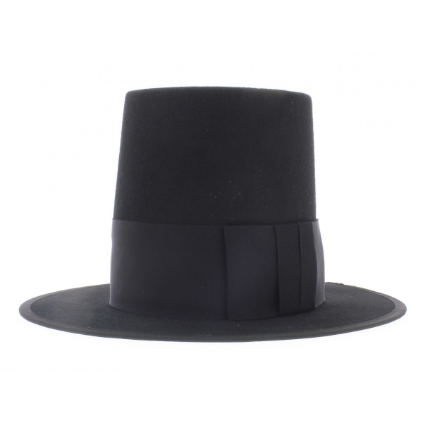 Cirque du Soleil Chapeau haut-de-forme pliable pour adulte Noir, Noir/blanc, Taille unique