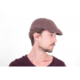 Casquette Gatsby Street Coton Marron - Atlantis