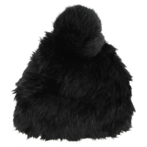 Bonnet Lapin femme Noir