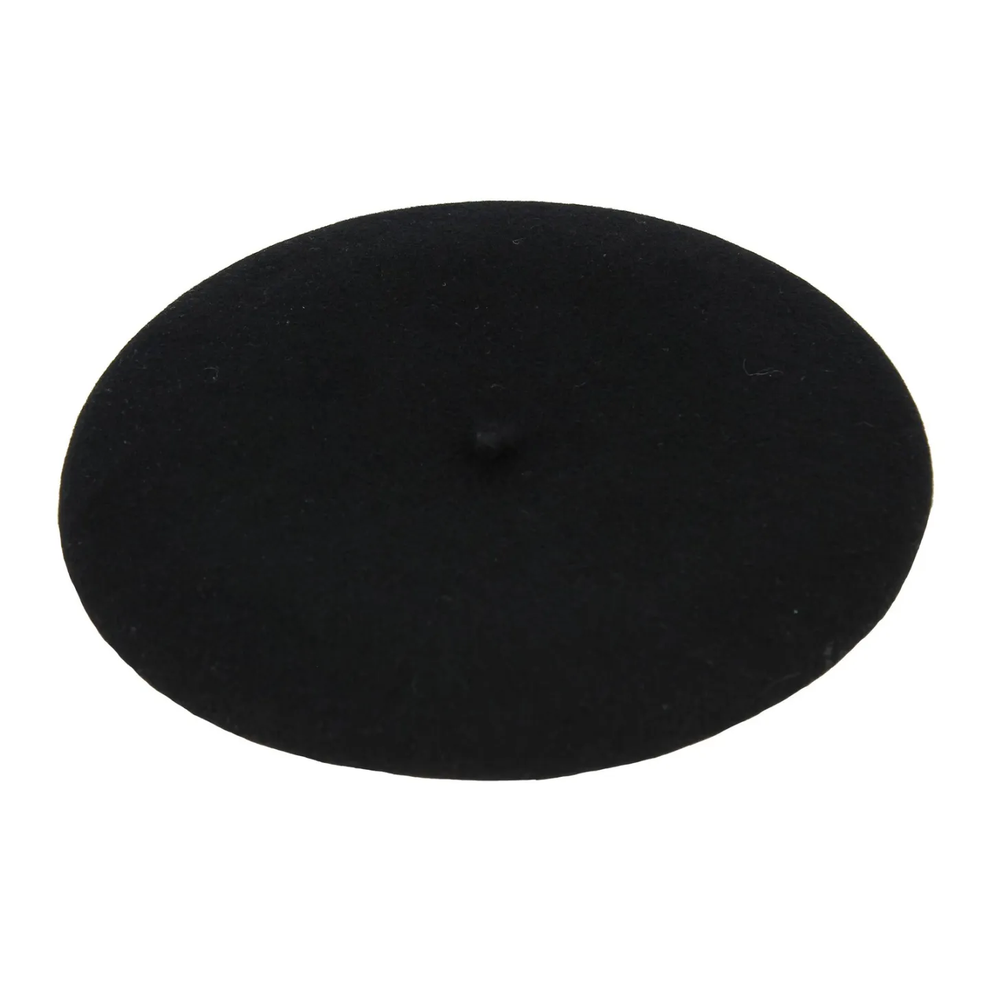 Béret Basque Sare Pure Laine Imperméable Noir - Élosegui Reference : 1154 | Chapellerie Traclet