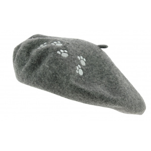 Beret pattes gris