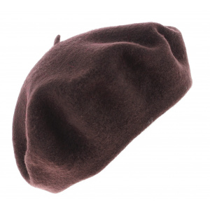 Béret Classique Marron Laine - Traclet