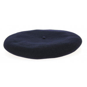 Beret vrai basque marine
