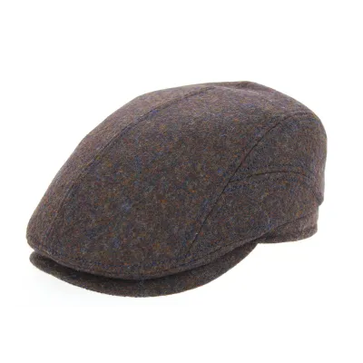 Casquette Bombée Belvedere Laine Marron Chiné- Göttmann Reference : 2844 | Chapellerie Traclet