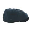 Casquette 8 Côtes Desgrange Lin Bleu Marine- Crambes Reference : 1555 | Chapellerie Traclet