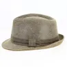 Chapeau TChapeau Trilby Roo Cuir vintage - Traclet Reference : 463 | Chapellerie Traclet