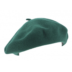 Béret Basque Fina Vert Impérial - Elosegui