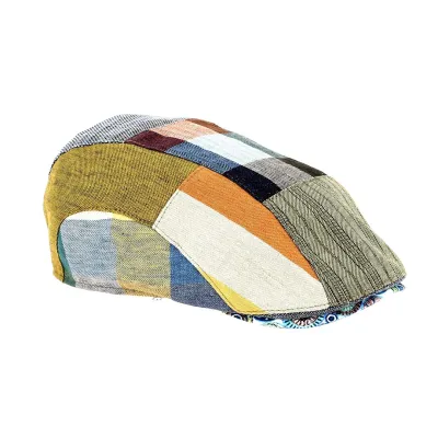 Casquette Bec de Canard Patchwork Sam - Göttmann Reference : 11936 | Chapellerie Traclet