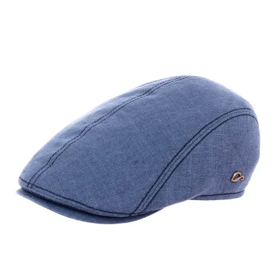 Casquette Bombée Jackson Lin Bleue - Göttmann Reference : 12175 | Chapellerie Traclet