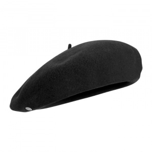 Béret Véritable Campan Noir Héritage par Laulhère 10 pouces - Véritable Campan - Noir