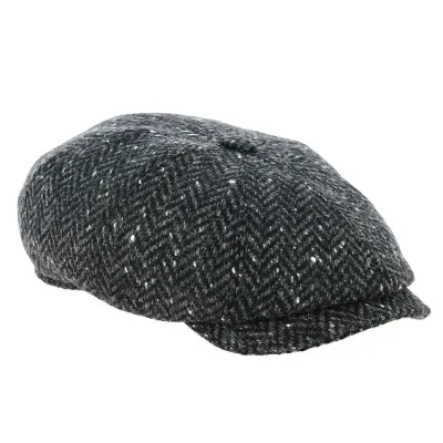 Casquette Hatteras Kingston Chevron Gris - Gottmann réf 13980 chapellerie traclet