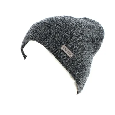 Bonnet Le Topo polyacrylique & laine Gris - Göttmann