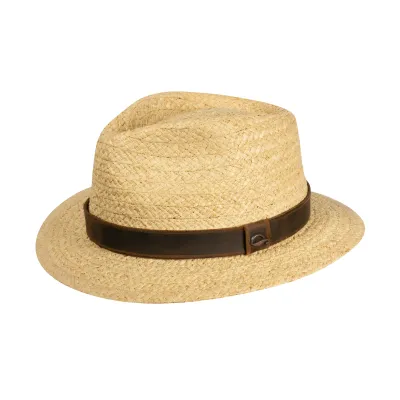 Chapeau Fedora Essen Raphia - Göttmann