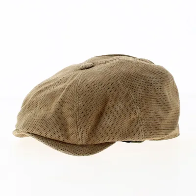 Casquette Hatteras Leto Cuir Marron clair - Göttmann