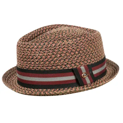 Chapeau Porkpie Diamond Wilson Paille Raphia - Göttmann