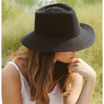 Traveller Gilly Black UPF 50+ Hat