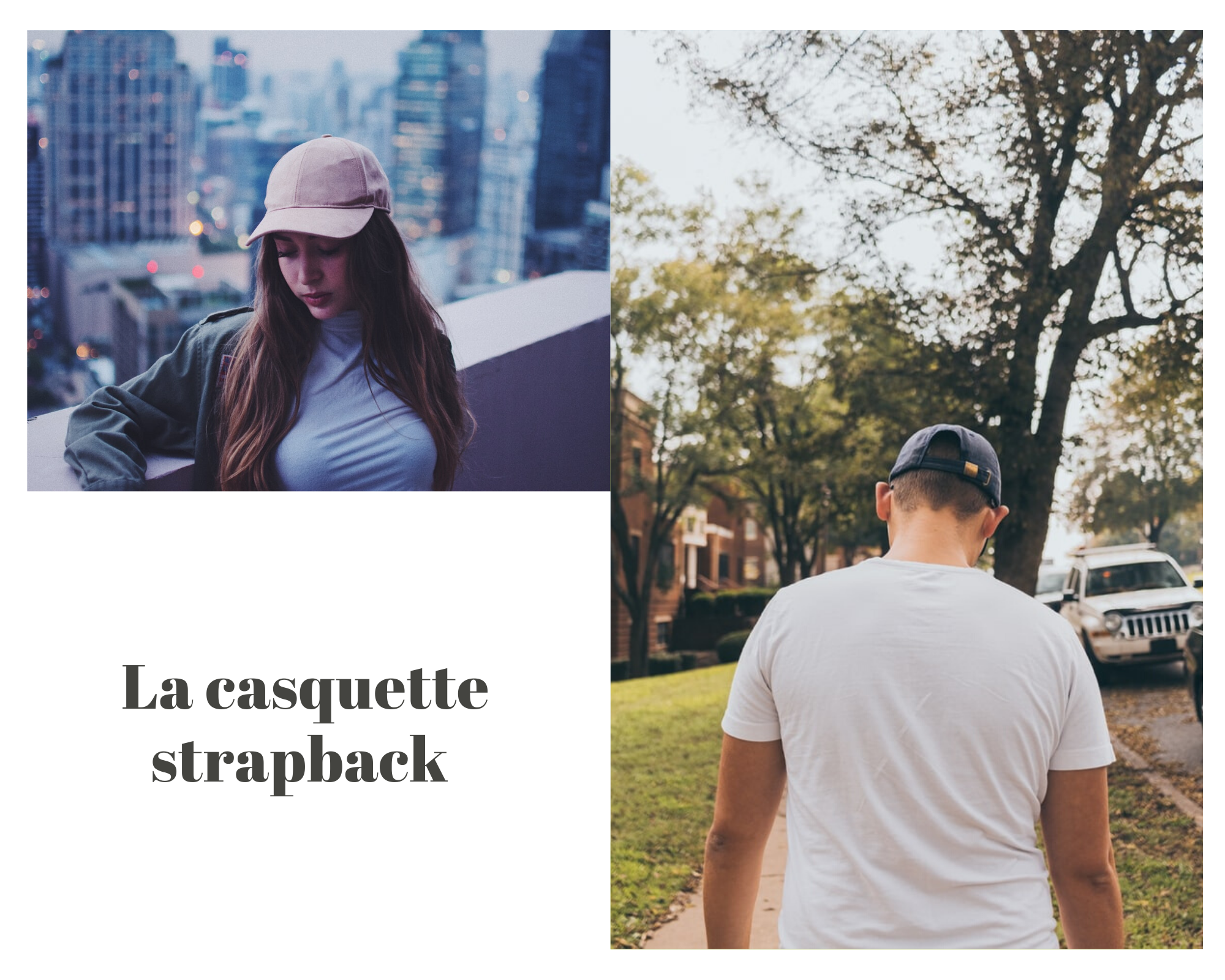 Casquette Strapback 