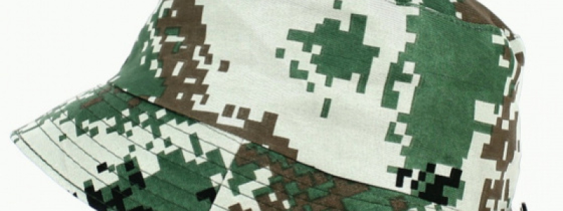Bob camouflage géométrique vert armée – Le style audacieux rencontre le côté tac